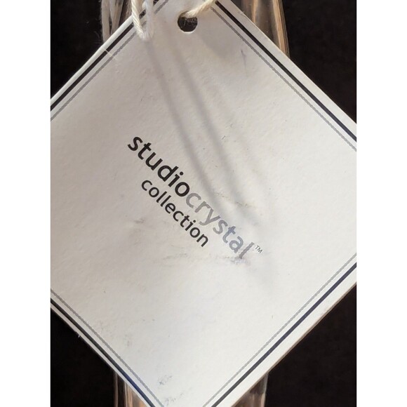 Studio Silversmiths Crystal Candlesticks ~ Candle Holders ~ 10" tall - Picture 4 of 14